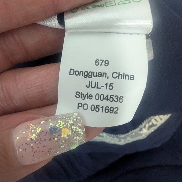 Lilly Pulitzer Navy Belle Sleeved Dress - Picture 10 of 12